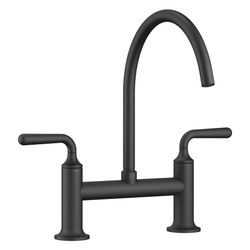 Dornbracht Zweiloch-Brückenbatterie Vaia für Spül-/Profibrause Ausladung 241mm,... DORNBRACHT-19815809-33 4099477166506 (Abb. 1)