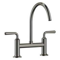 Dornbracht Zweiloch-Brückenbatterie Vaia für Spül-/Profibrause Ausladung 241mm,... DORNBRACHT-19815809-99 4099477166605 (Abb. 1)