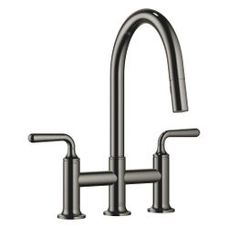Dornbracht Dreiloch-Brückenbatterie Vaia Pull-down mit Brausefunktion Ausladung... DORNBRACHT-19870809-19 4099477167176 (Abb. 1)