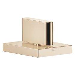 Dornbracht Seitenventil CL.1 rechtsschließend kalt Rosette 60x47mm, Champagne g... DORNBRACHT-20004705-46 4099477136547 (Abb. 1)
