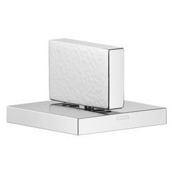 Dornbracht Seitenventil Mem, eckig, linksschließend, warm, Hammerschlag Struktu... DORNBRACHT-20004783-00 4099477019765 (Abb. 1)