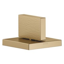 Dornbracht Seitenventil Mem, eckig, linksschließend, warm, lineare Struktur, Ro... DORNBRACHT-20005783-39 4099477399591 (Abb. 1)
