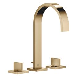 Dornbracht Waschtisch-Dreilochbatterie Mem, mit Ablaufgarnitur, Ausladung 165mm... DORNBRACHT-20713782-39 4099477399621 (Abb. 1)