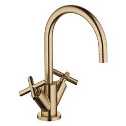 Dornbracht Waschtisch-Einlochbatterie Tara mit Ablaufgarnitur, schwenkbar, 165m... DORNBRACHT-22513892-39 4099477346656 (Abb. 1)