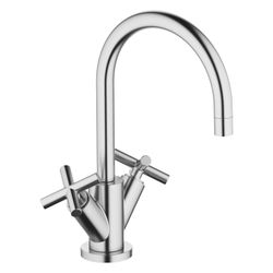Dornbracht Waschtisch-Einlochbatterie Tara mit Ablaufgarnitur, schwenkbar, 165m... DORNBRACHT-22513892-93 4029011943812 (Abb. 1)
