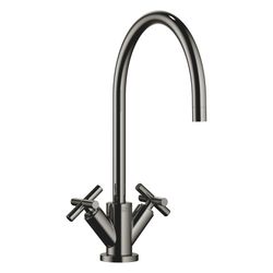 Dornbracht Einlochbatterie Tara schwenkbar, Ausladung 235mm, max. 7l/min, Dark ... DORNBRACHT-22815892-19 4099477073705 (Abb. 1)