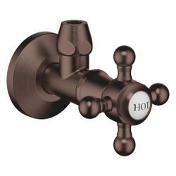 Dornbracht Eckventil Madison Rosette 60mm Porzellanplättchen Hot, Dark Bronze g... DORNBRACHT-22900361-43 4099477488639 (Abb. 1)