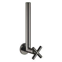 Dornbracht Eckventil Tara, Rosette 55mm, Schlauchabdeckung 200mm, Dark Chrome... DORNBRACHT-22900892-19 4029011996702 (Abb. 1)