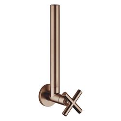 Dornbracht Eckventil Tara, Rosette 55mm, Schlauchabdeckung 200mm, Bronze gebürs... DORNBRACHT-22900892-42 4099477247878 (Abb. 1)