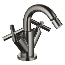 Dornbracht Bidet-Einlochbatterie Tara, mit Ablaufgarnitur, Ausladung 124mm, max... DORNBRACHT-24510892-19 4029011996733 (Abb. 1)