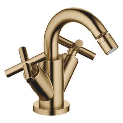 Dornbracht Bidet-Einlochbatterie Tara, mit Ablaufgarnitur, Ausladung 124mm, max... DORNBRACHT-24510892-39 4099477346793 (Abb. 1)