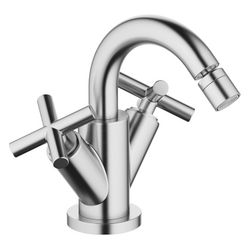 Dornbracht Bidet-Einlochbatterie Tara, mit Ablaufgarnitur, Ausladung 124mm, max... DORNBRACHT-24510892-93 4029011943874 (Abb. 1)
