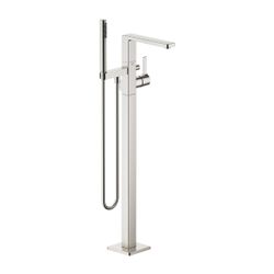 Dornbracht Wannen-Einhandbatterie Lulu freistehend Metallschlauch 1250mm, Plati... DORNBRACHT-25863710-06 4029011767029 (Abb. 1)