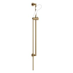 Dornbracht Duschgarnitur Tara, Stichmaß 800mm, 1750mm Schlauch, Dark Brass gebü... DORNBRACHT-26412892-39 4099477413617 (Abb. 1)