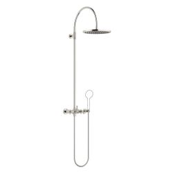 Dornbracht Shower Pipe Tara mit Brausebatterie ohne Handbrause, 420mm, Kopfbrau... DORNBRACHT-26622892-08 4099477114477 (Abb. 1)