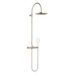 Dornbracht Shower Pipe Tara mit Brausebatterie ohne Handbrause, 420mm, Kopfbrau... DORNBRACHT-26622892-46 4099477114538 (Abb. 1)