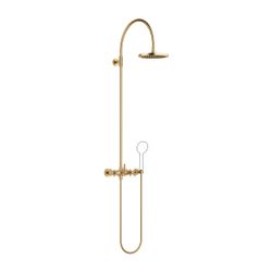 Dornbracht Tara Shower Pipe mit Brausebatterie 26632892 Messing gebürstet... DORNBRACHT-26632892-28 4029011921186 (Abb. 1)