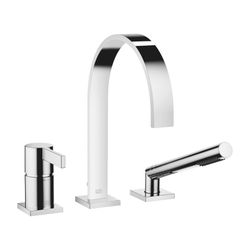 Dornbracht Wannen-Dreiloch-Einhandbatterie Mem, für Wannenrandmontage, 220mm, m... DORNBRACHT-27412782-00 4029011766794 (Abb. 1)
