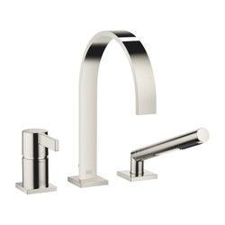 Dornbracht Wannen-Dreiloch-Einhandbatterie Mem, für Wannenrandmontage, 220mm, m... DORNBRACHT-27412782-08 4029011766893 (Abb. 1)
