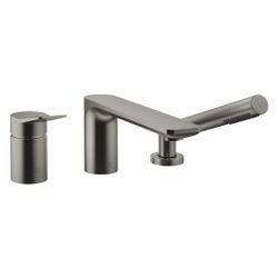 Dornbracht Wannen-Dreiloch-Einhandbatterie Lissé für Wannenrand 200mm, Dark Pla... DORNBRACHT-27412845-99 4099477238036 (Abb. 1)