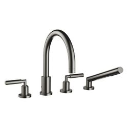 Dornbracht Wannen-Vierlochbatterie Tara für Wannenrandmontage, Ausladung 220mm,... DORNBRACHT-27512882-19 4029011996931 (Abb. 1)