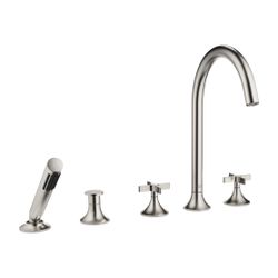 Dornbracht Wannen-Fünflochbatterie Vaia für Wannenr. mit Umstellung, 220mm, 21,... DORNBRACHT-27522809-06 4029011738807 (Abb. 1)