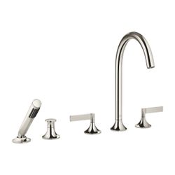 Dornbracht Wannen-Fünflochbatterie Vaia für Wannenr. mit Umstellung, 220mm, 21,... DORNBRACHT-27522819-08 4029011894848 (Abb. 1)
