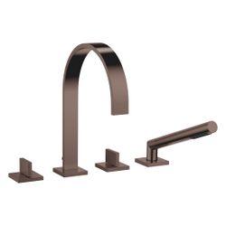 Dornbracht Wannen-Vierlochbatterie Mem, für Wannenrandmontage, 220mm, max. 27,3... DORNBRACHT-27532782-43 4099477488851 (Abb. 1)