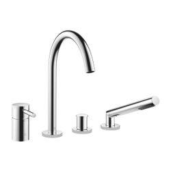 Dornbracht Wannen-Vierlochbatterie Meta für Wannenrandmontage, Ausladung 221mm,... DORNBRACHT-27632661-00 4029011761997 (Abb. 1)