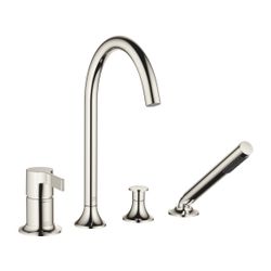 Dornbracht Wannen-Vierlochbatterie Vaia 220mm, Platin... DORNBRACHT-27632809-08 4029011894831 (Abb. 1)
