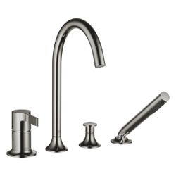 Dornbracht Wannen-Vierlochbatterie Vaia 220mm, Dark Chrome... DORNBRACHT-27632809-19 4099477073866 (Abb. 1)