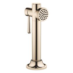 Dornbracht Spülbrausegarnitur Vaia mit runder Rosette, Champagne 22kt Gold... DORNBRACHT-27718809-47 4099477167862 (Abb. 1)