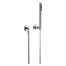 Dornbracht Schlauchbrausegarnitur Tara, Einzelrosetten FlowReduce, 1250mm, ... DORNBRACHT-27802892-000010 4029011765230 (Abb. 1)