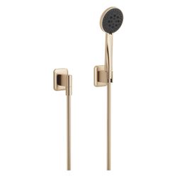 Dornbracht Schlauchbrausegarnitur Lissé verstellbar, 15l/min, Light Gold gebürs... DORNBRACHT-27803845-27 4099477248264 (Abb. 1)