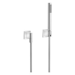 Dornbracht Schlauchbrausegarnitur mit Einzelrosetten Symetrics 15l/min, Chrom... DORNBRACHT-27811980-00 4099477409597 (Abb. 1)