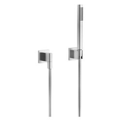Dornbracht Schlauchbrausegarnitur mit Einzelrosetten Symetrics 15l/min, Chrom g... DORNBRACHT-27811980-93 4099477414263 (Abb. 1)