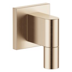 Dornbracht Wandanschlussbogen Symetrics Rosette 60x60mm Anschluss G 1/2", Champ... DORNBRACHT-28450980-46 4099477091846 (Abb. 1)