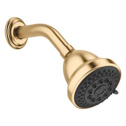 Dornbracht Kopfbrause Madison FlowReduce 7,6l/min, Messing gebürstet 23kt G... DORNBRACHT-28508360-280010 4029011898501 (Abb. 1)