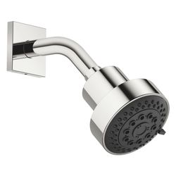 Dornbracht Kopfbrause Symetrics FlowReduce Ausladung 200mm Brausekopf 92mm ... DORNBRACHT-28508980-080010 4029011699948 (Abb. 1)