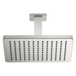 Dornbracht Regenbrause mit Deckenanbindung 300x240mm 14l/min G 1/2", Platin geb... DORNBRACHT-28771710-06 4099477492780 (Abb. 1)