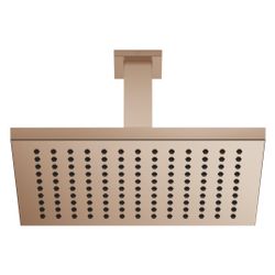 Dornbracht Regenbrause Symetrics mit Deckenanbindung 300x240mm 14l/min, Bronze ... DORNBRACHT-28771980-42 4099477506333 (Abb. 1)
