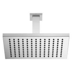 Dornbracht Regenbrause Symetrics mit Deckenanbindung 300x240mm 14l/min, Chrom g... DORNBRACHT-28771980-93 4099477470818 (Abb. 1)
