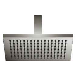 Dornbracht Regenbrause Symetrics mit Deckenanbindung 300x240mm 20l/min, Dark Ch... DORNBRACHT-28775980-19 4099477074207 (Abb. 1)