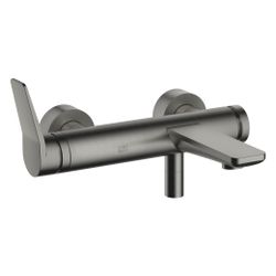Dornbracht Wannen-Einhandbatterie Lissé für Wandmontage, 13,5l/min, Dark Platin... DORNBRACHT-33200845-99 4099477238319 (Abb. 1)