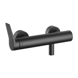 Dornbracht Brause-Einhandbatterie Lissé für Wandmontage, Schwarz matt... DORNBRACHT-33300845-33 4029011983986 (Abb. 1)