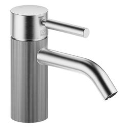 Dornbracht Waschtisch-Einhandbatterie Meta o. Ablaufg., 125mm, lineare Struktur... DORNBRACHT-33529660-93 4099477011547 (Abb. 1)