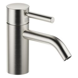 Dornbracht Waschtisch-Einhandbatterie Meta o. Ablaufg., 125mm, facettierte Stru... DORNBRACHT-33530660-06 4099477015521 (Abb. 1)