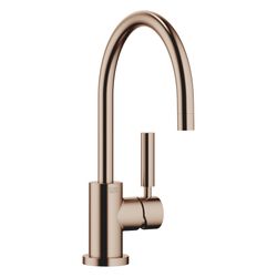 Dornbracht Einhebelmischer Tara schwenkbar, Ausladung 201mm, max. 7l/min, Bronz... DORNBRACHT-33800888-42 4099477261416 (Abb. 1)