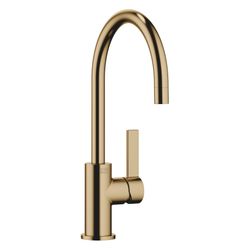Dornbracht Einhebelmischer Tara Ultra, Ausladung 166mm, max. 8l/min, Dark Brass... DORNBRACHT-33805875-39 4099477400693 (Abb. 1)