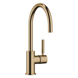 Dornbracht Einhebelmischer Tara, Ausladung 166mm, max. 8,3l/min, Dark Brass geb... DORNBRACHT-33805888-39 4099477400716 (Abb. 1)